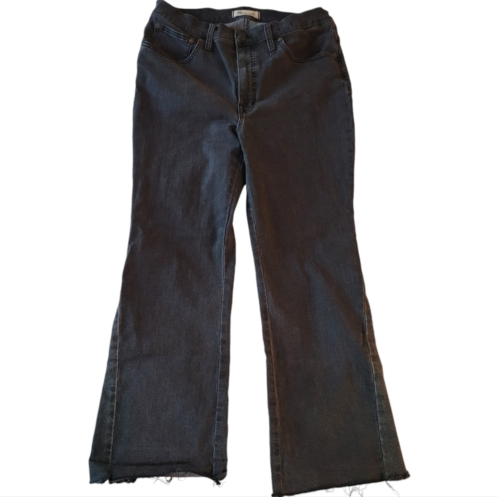 MADEWELL | Black Cali Demi Boot Cropped 5 Pocket Jeans, Sz. 30